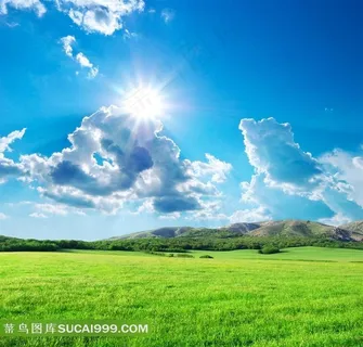 清新草原风景高清图片 清新草原风景高清图片