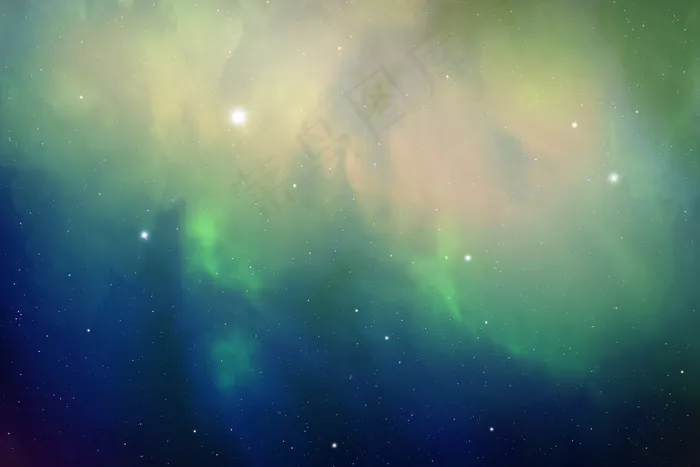 精美炫彩星空背景