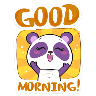 小熊猫图标卡通简笔少儿兴趣班素材