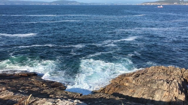 哥斯达黎加, 波, 岩石, 海洋