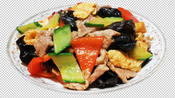 木须肉免扣素材