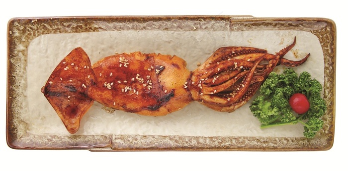 红烧鱿鱼美食图片