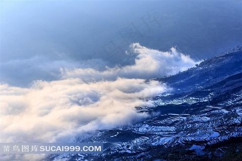中国云南元阳梯田风景写真