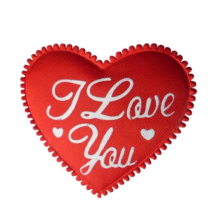 毛绒情人节爱心