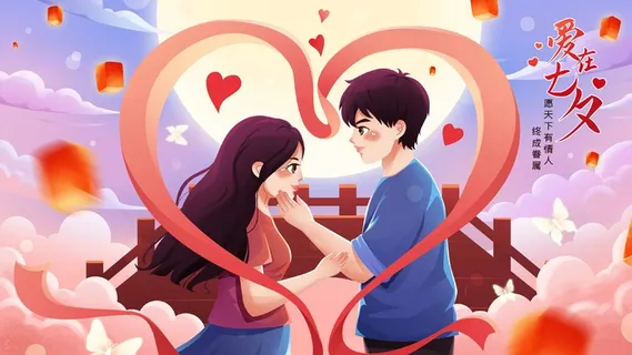 七夕创新活动海报 七夕创新活动海报