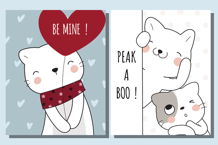 儿童可爱猫卡通气球