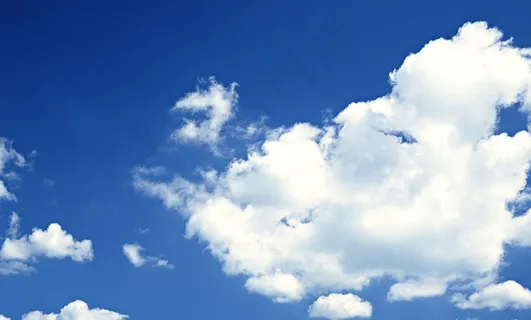 天空中的高积云 天空中的高积云