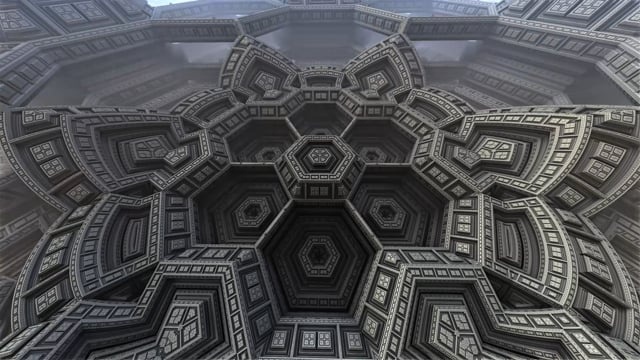 分形, 图案, 几何学, 抽象, 迷幻的