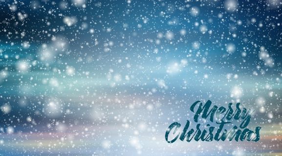 圣诞节冬天风景背景