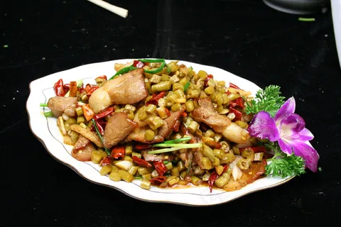 0147腊肉酸豆角 0147腊肉酸豆角