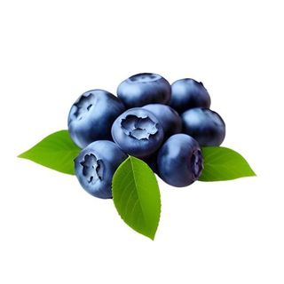蓝莓水果免抠