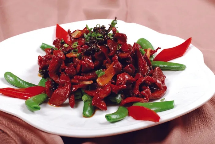  鲜麻椒鸡胗   