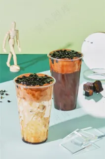 网红脏脏茶奶茶图片 网红脏脏茶奶茶图片