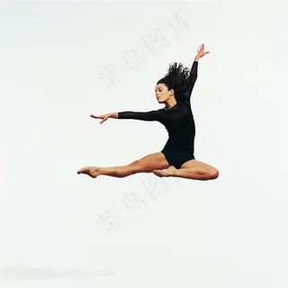 舞蹈美女摄影素材