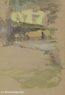 惠斯勒油画抽象建筑装饰画 惠斯勒油画抽象建筑装饰画