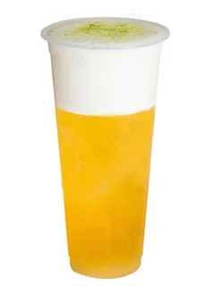 菊花茶奶盖摄影图片 菊花茶奶盖摄影图片
