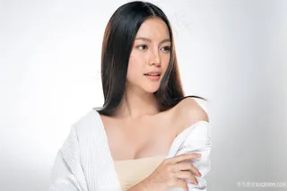 性感长发少女图片素材