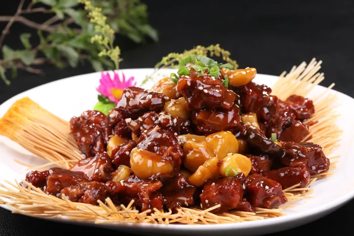 确山板栗烧排骨 (1)