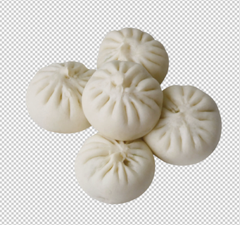 包子免扣素材