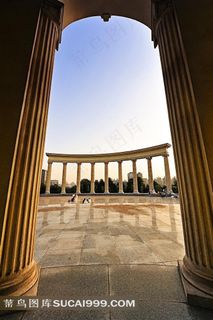 欧式奢华皇宫宫殿建筑意大利罗马柱