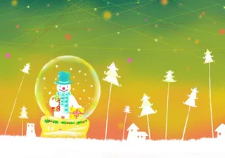 图片设计素材背景圣诞节日主题