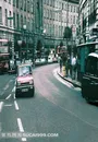 欧式街道摄影背景图片