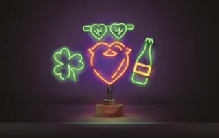 大气霓虹灯模板