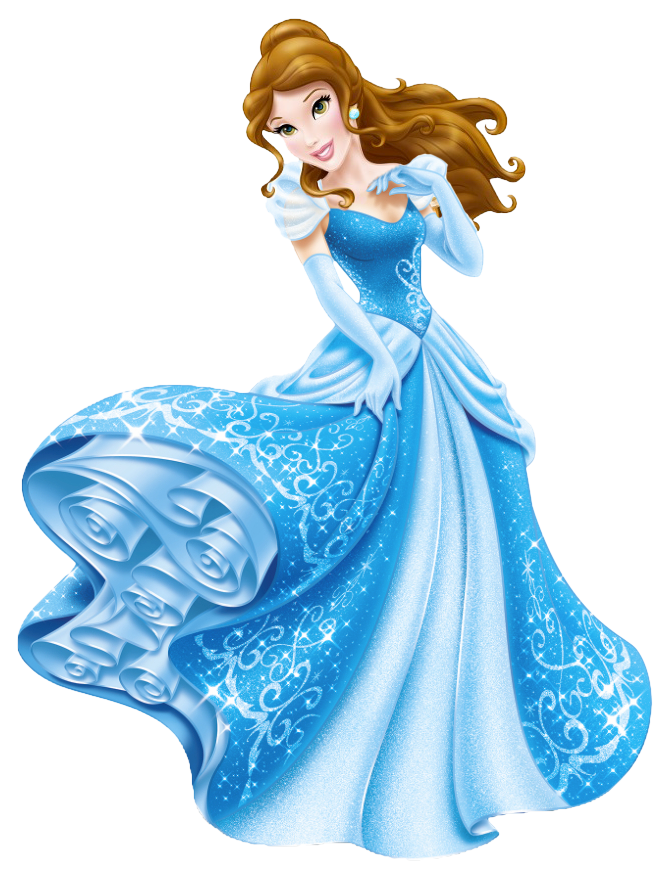 卡通人物迪士尼公主系列免抠贴图白雪公主睡美人灰姑娘PNG素材