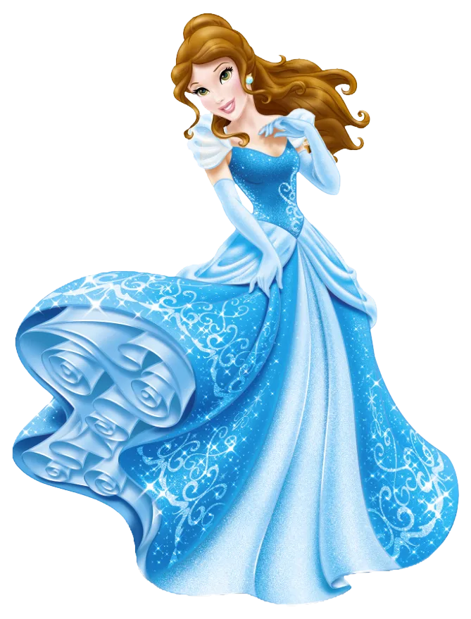 卡通人物迪士尼公主系列免抠贴图白雪公主睡美人灰姑娘PNG素材