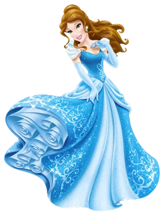 卡通人物迪士尼公主系列免抠贴图白雪公主睡美人灰姑娘PNG素材