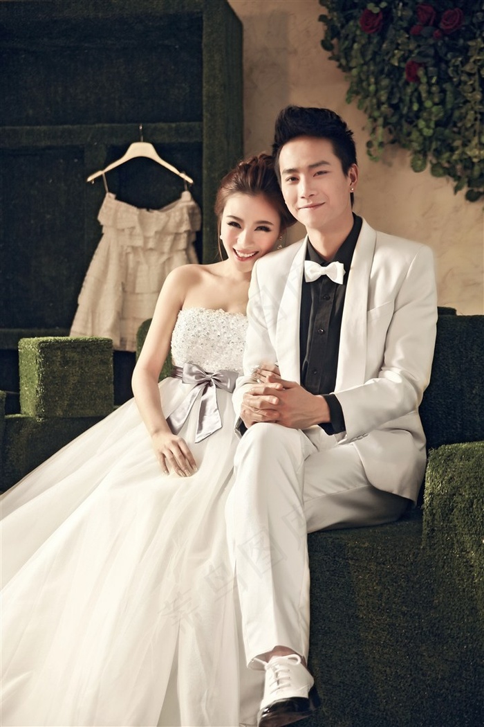 时尚文艺恋人婚纱摄影