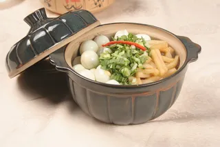 手捏菜鸽蛋土豆煲16