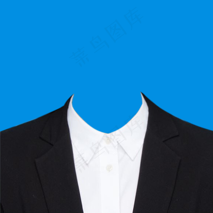 西装模板  女生西装 寸照模板 西装 证件照 西服 免抠 