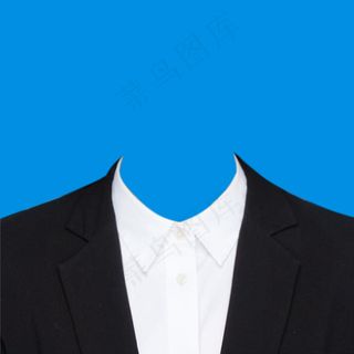 西装模板  女生西装 寸照模板 西装 证件照 西服 免抠 
