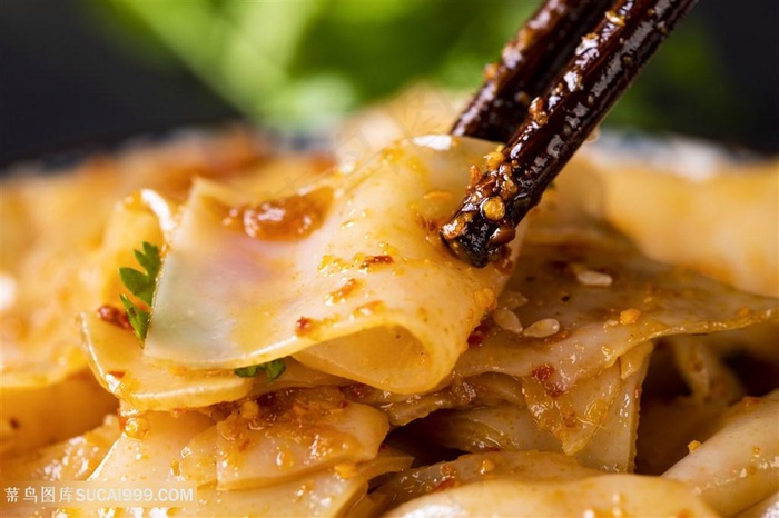 麻辣香辣凉皮小吃米皮