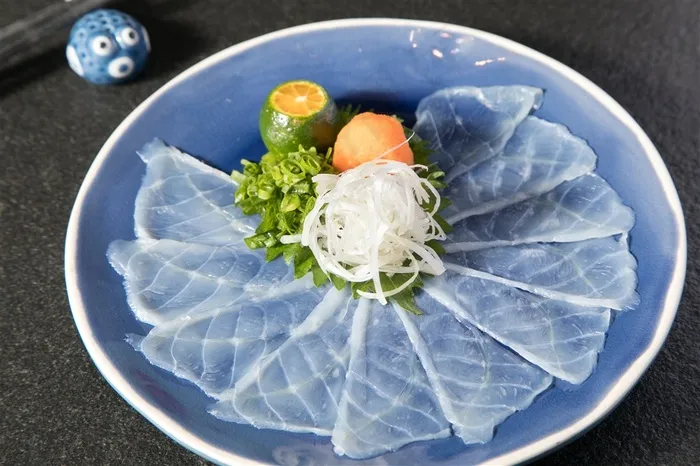 海鲜鱼片美食图片