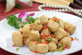 芝麻盐豆腐   12元 (1)