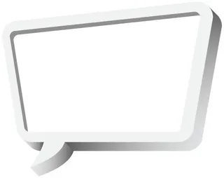 语音气球 PNG免抠