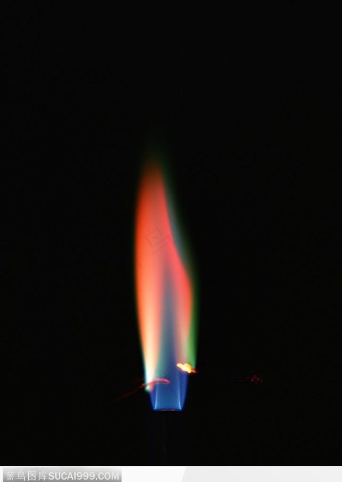 研究实验器具-酒精喷灯燃烧金属丝