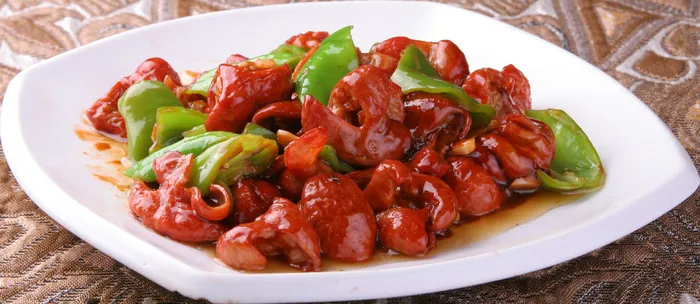 a尖椒肥肠  溜肥肠 (2)