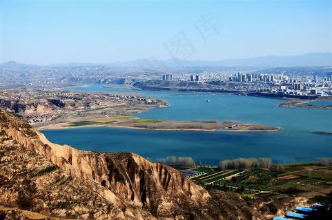 三门峡美丽风光全景摄影图片 三门峡美丽风光全景摄影图片