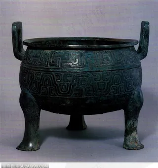 青铜器食器鼎图片