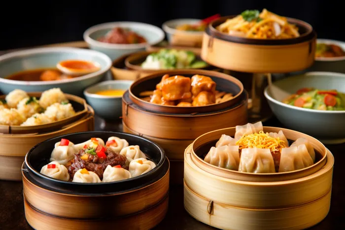 广东早点早茶美食摄影图(4032x2688)