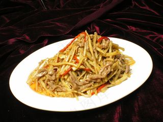 1077肉丝笋牛