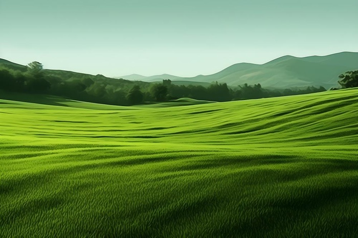 春天清新草地田园背景(3600x2400)