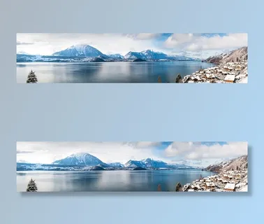 冬天山水背景风景 冬天山水背景风景