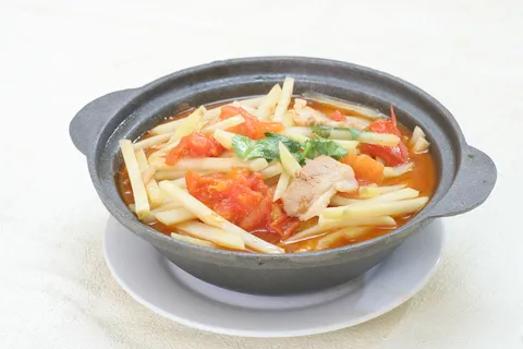 铁锅柿子土豆条  肉不要 (2)