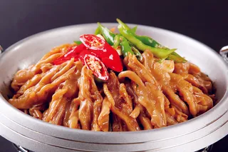 干锅美食焖锅湘菜麻辣香辣纸锅干锅鸭掌