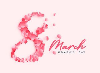 三八妇女节女神节贺卡素材