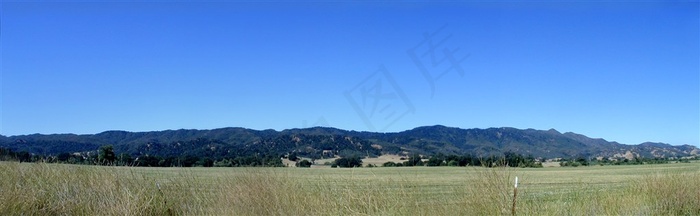 蓝天全景摄影环境贴图